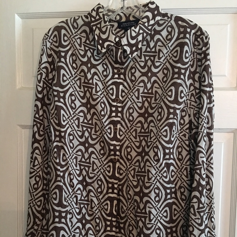 Jones New York, Size 1X, Blouse
